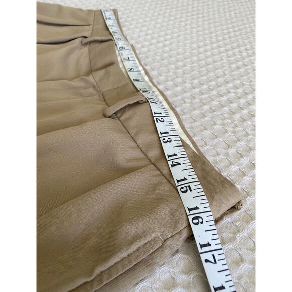 Polo Golf Mens‎ 34 Pleated Golf Fairway Shorts Khaki Dress Casual Chino Shorts - Picture 4 of 9